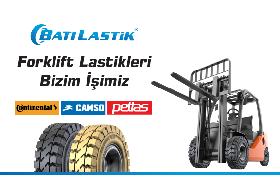 Forklift Lastiği Bizim İşimiz!